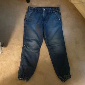True Religion Denim Joggers Size 32